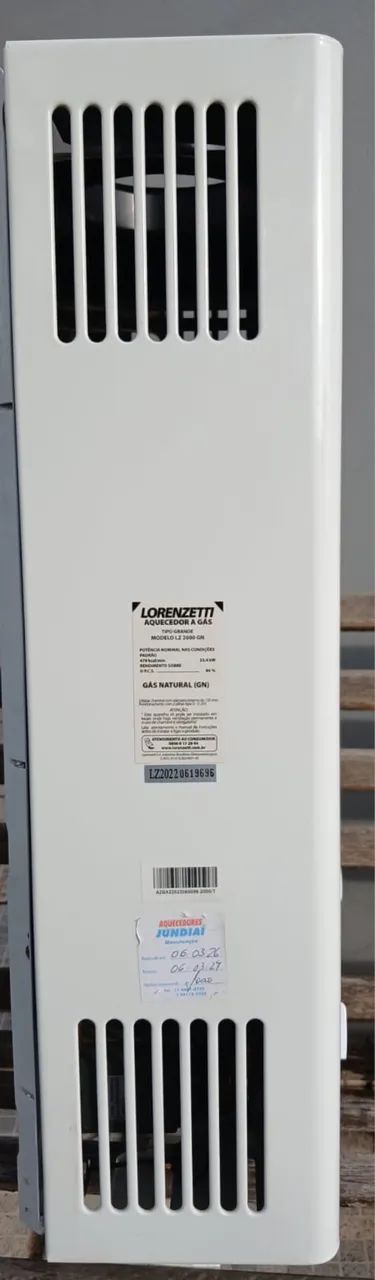 Aquecedor lorenzetti ventilação natural  - Foto 2