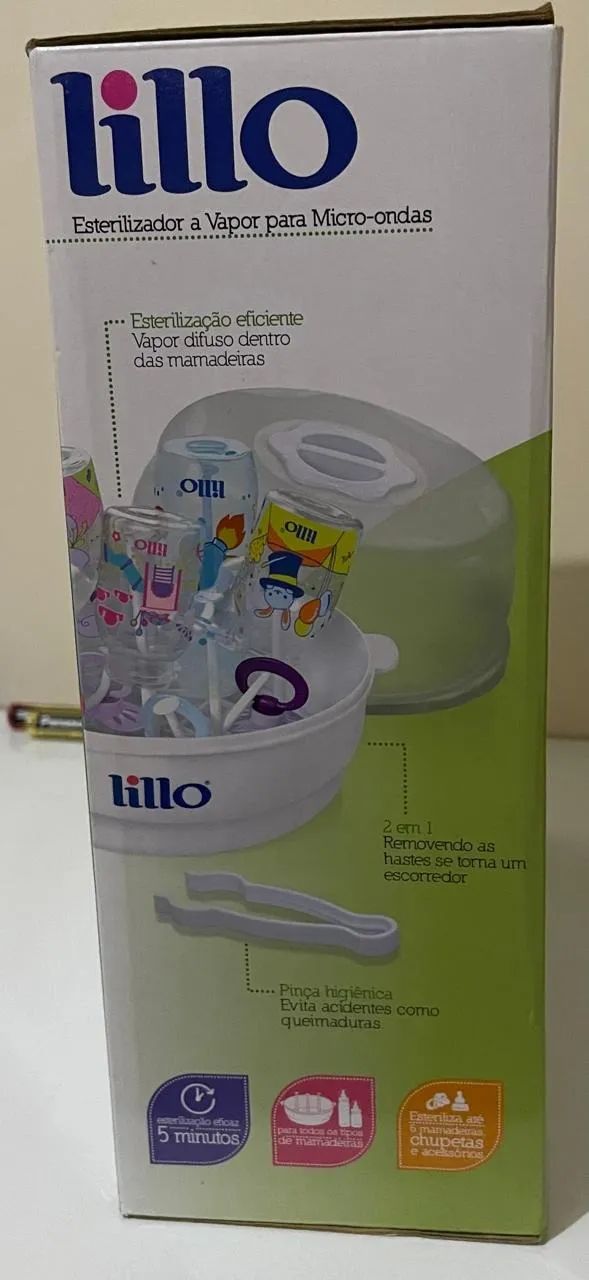 Esterilizador a Vapor Para Micro-Ondas - Foto 2