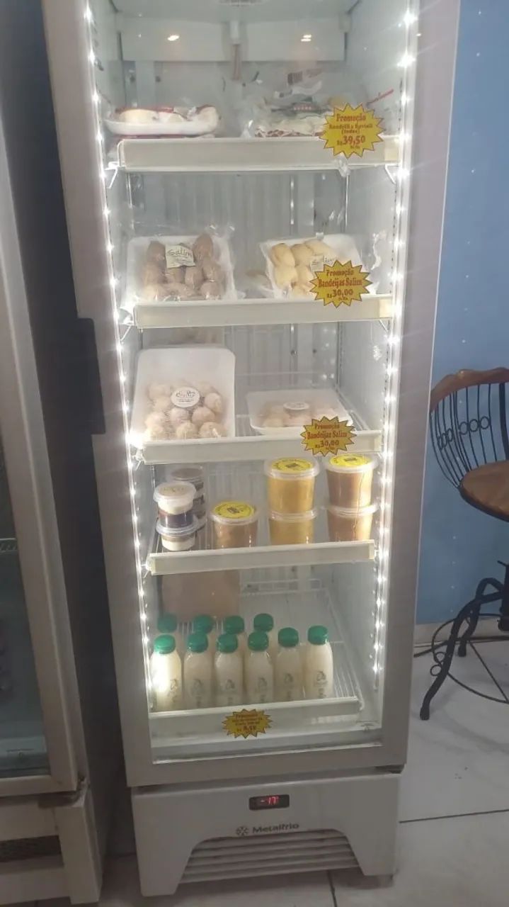 Freezer expositor slim branco 220 c