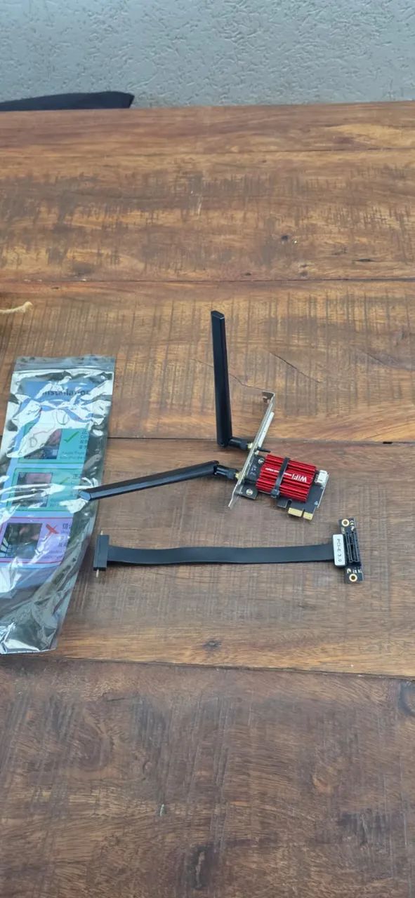 Placa Wifi-5 com Adaptador Pci-e (Wi-Fi + Bluetooth) - Foto 2