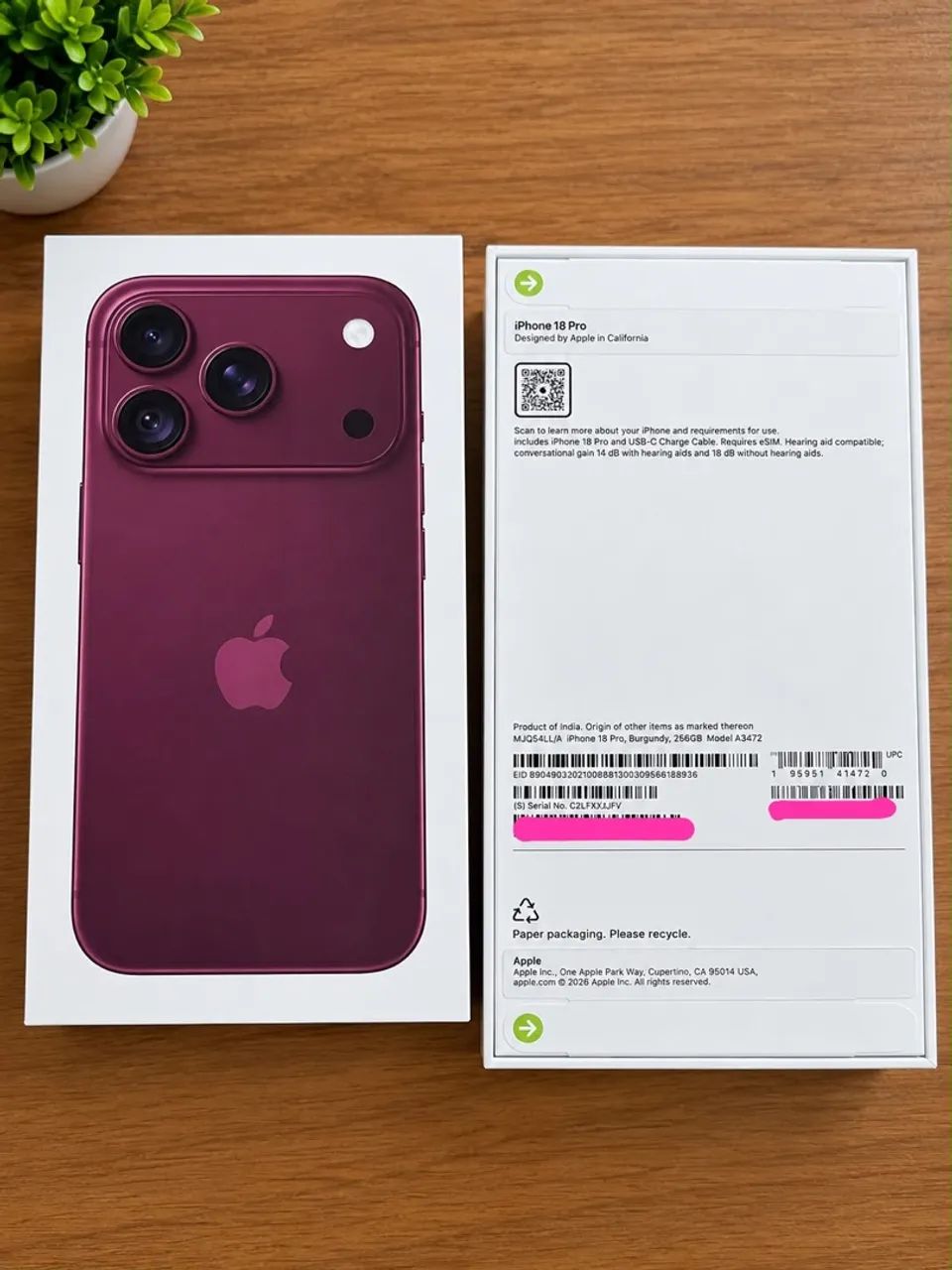 iPhone 18 Pro 256gb Lacrado