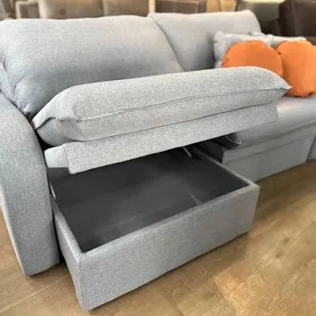 Sofa Cama Caixa Zero Bau 3 em 1 Entrega Imediata