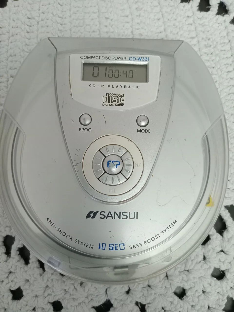 Discman Sansui CD-W331 
