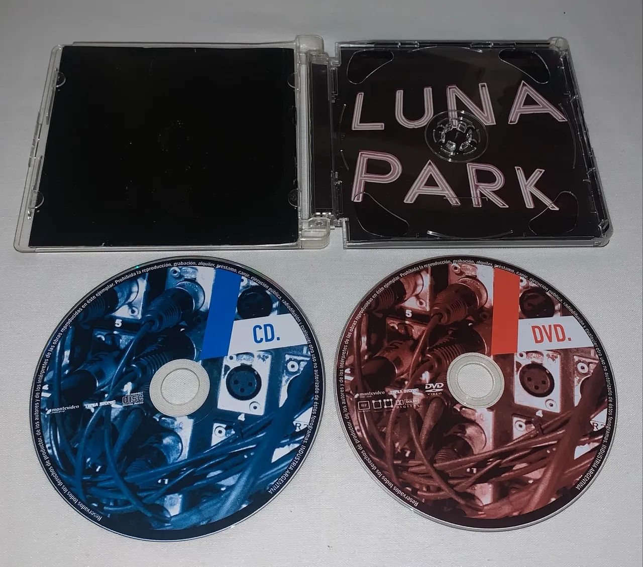 Cd e DVD Las Pelotas Ao Vivo raro impecável  - Foto 2