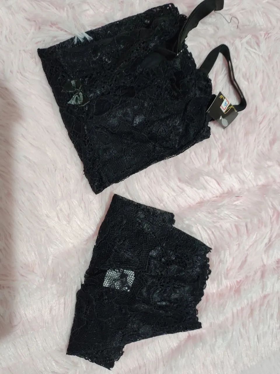 Conjunto de lingerie sem bojo Tam G - Foto 3