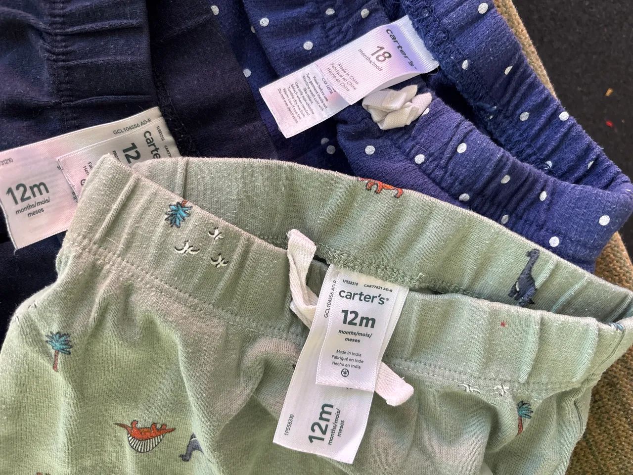 Kit calça carters