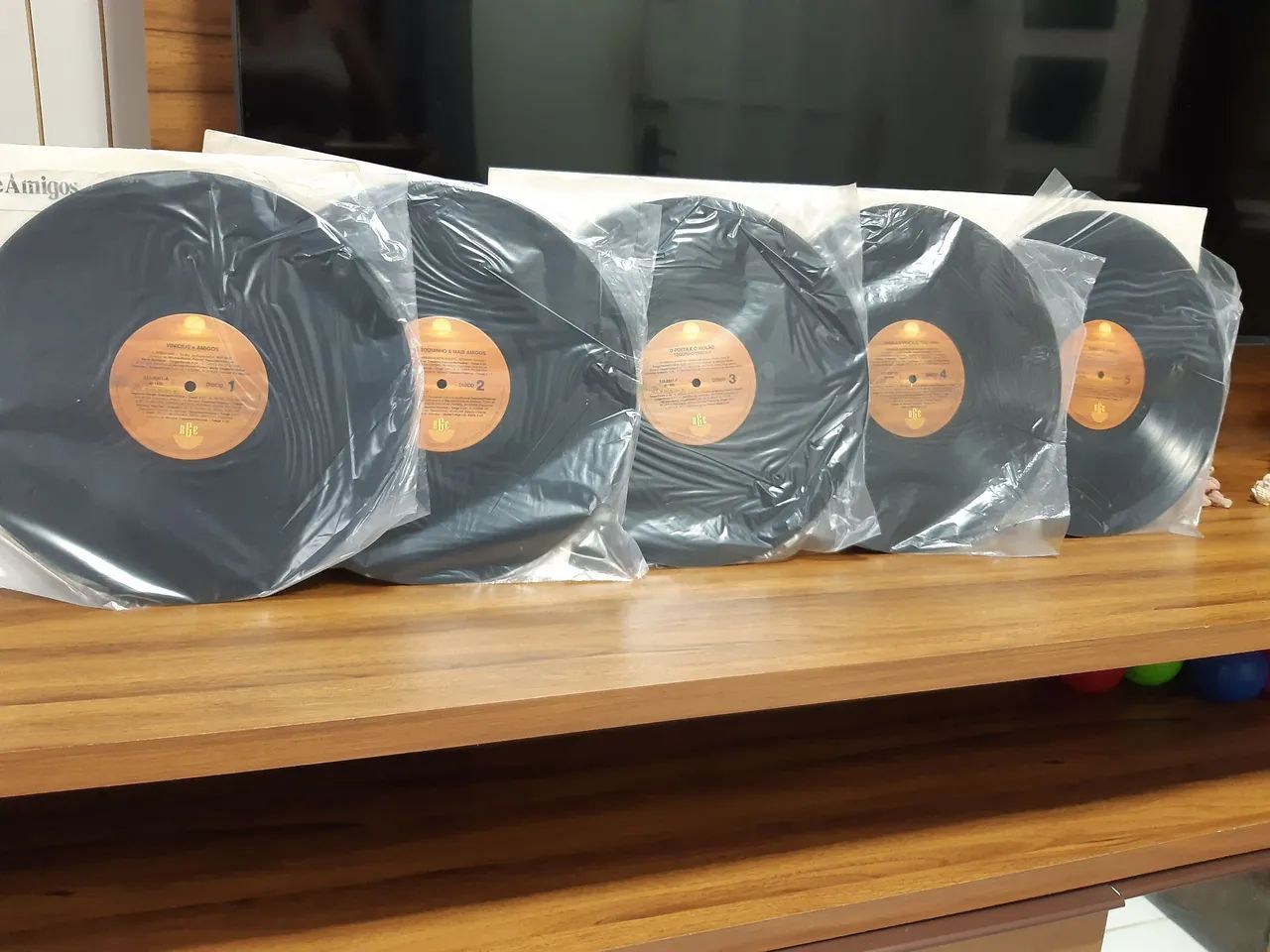  Vinicius de Moraes coleção 05 discos original.