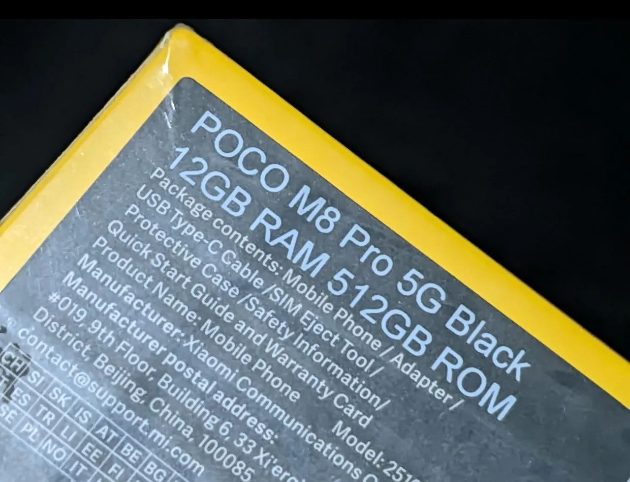 POCO M8 PRO 5G 512GB 12GB RAM (BLACK) - Foto 2