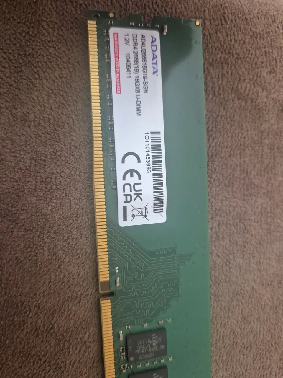 Memória  ddr4 16 gb desktop Adata  - Foto 2
