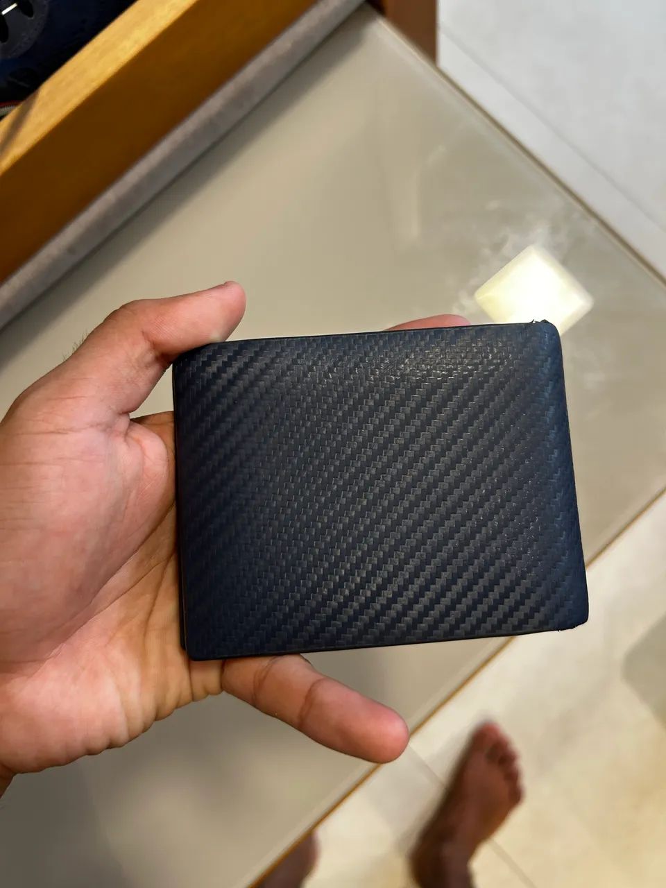 VENDO CARTEIRA MONTBLANC EM ÓTIMO ESTADO - Foto 5