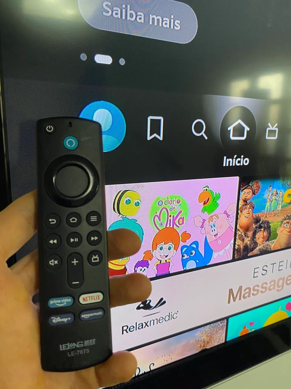 TV LG 47 Polegadas Full HD Modelo 47LW4500 com Amazon Fire TV Smart Stick incluso - Foto 2