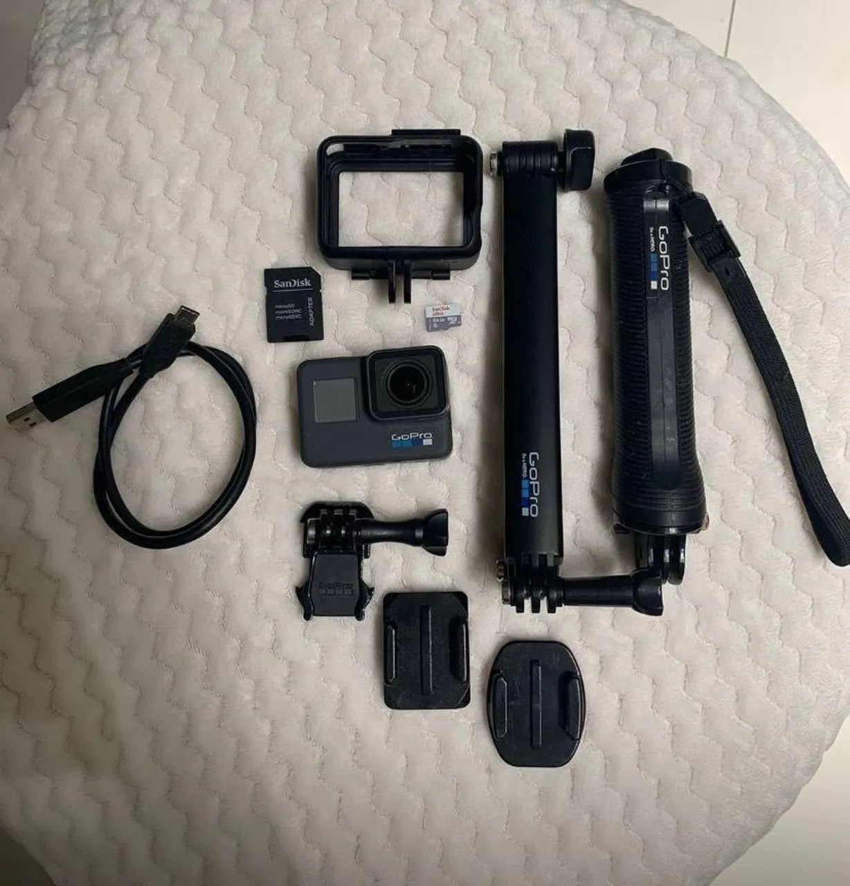 Go Pro Hero 6 + SD 64 GB - Câmeras e Filmadoras - Jardim São Paulo