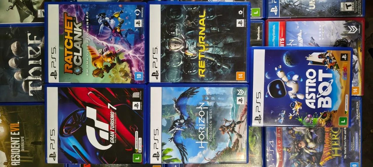 Jogos de ps5 qualquer um 150