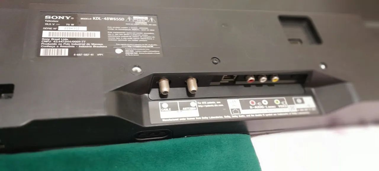 Vendo TV Sony  48 Polegadas para conserto  - Foto 4