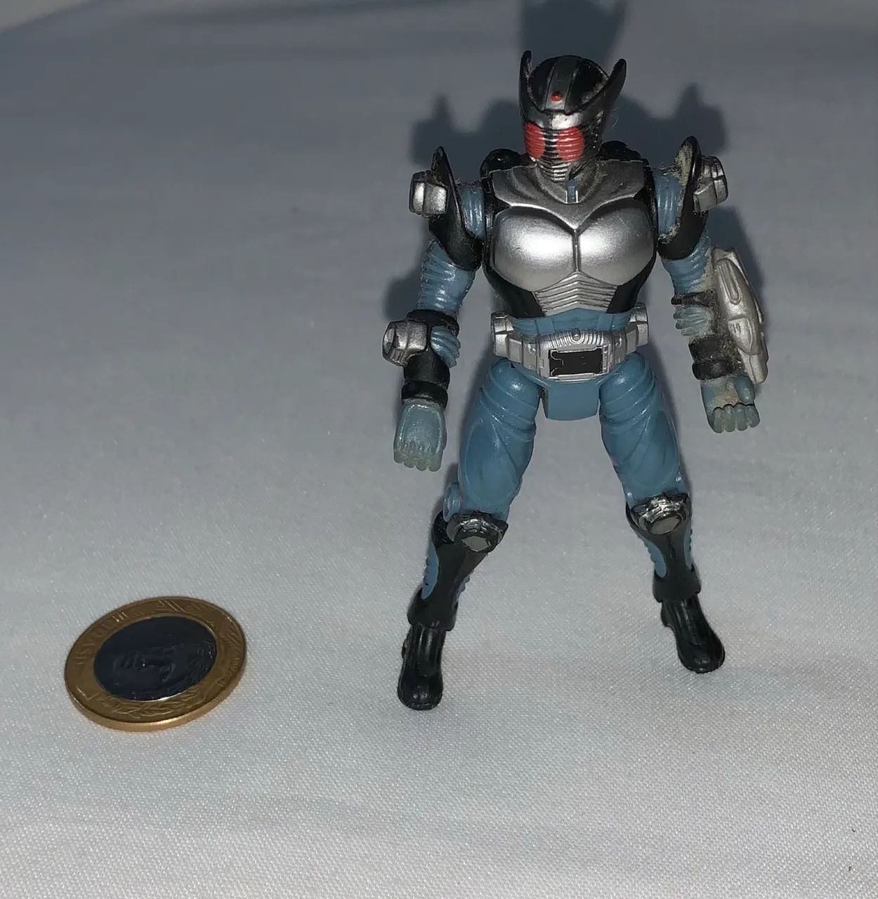 Boneco Kamen Rider Torque Dragon Knight 10cm Bandai raro  - Foto 2