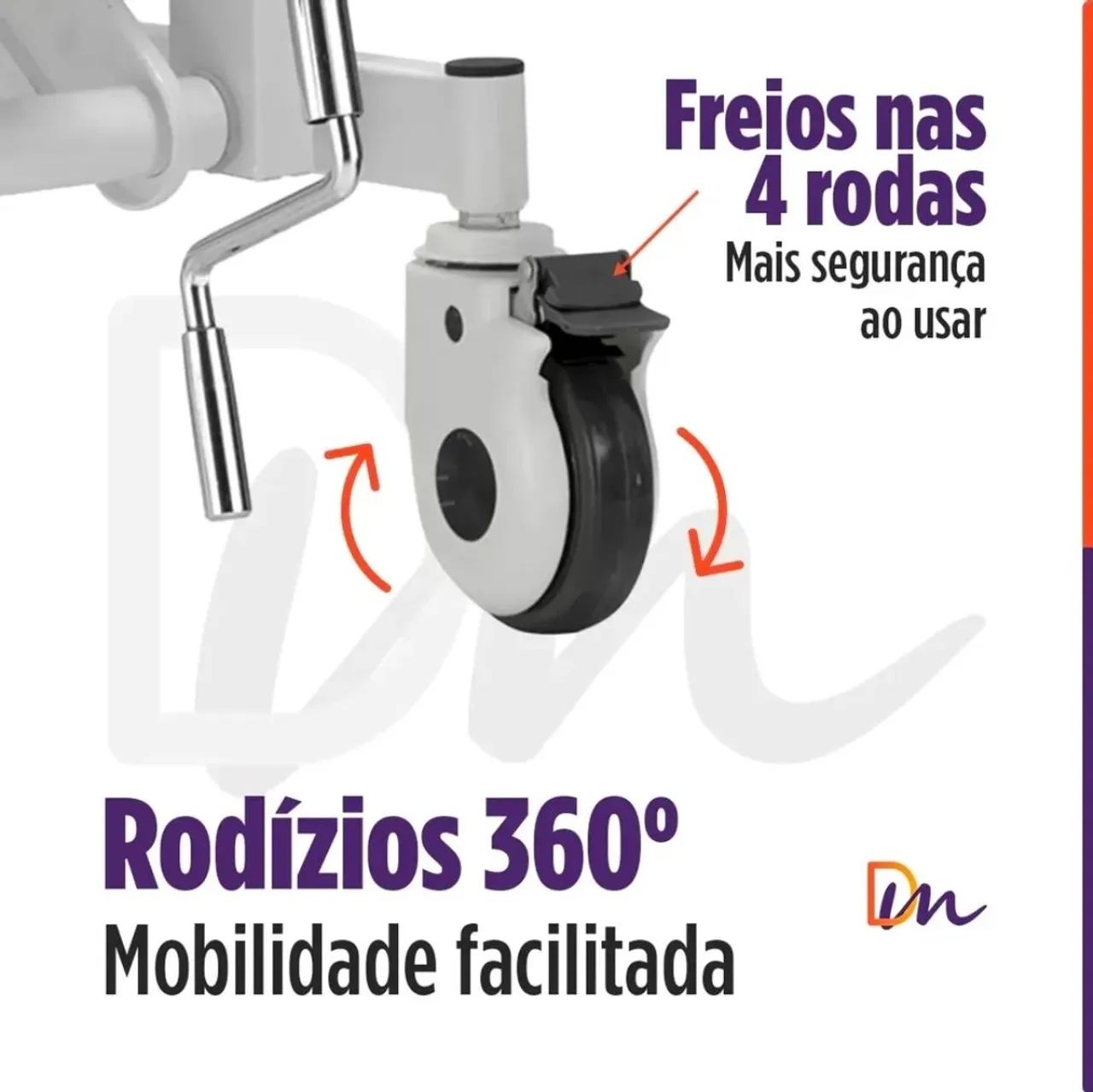 Cama hospitalar 3 movimentos nova - Foto 5