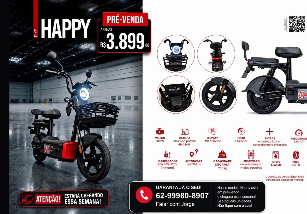 Scooter Eletrica / Bicicleta/ Moto 