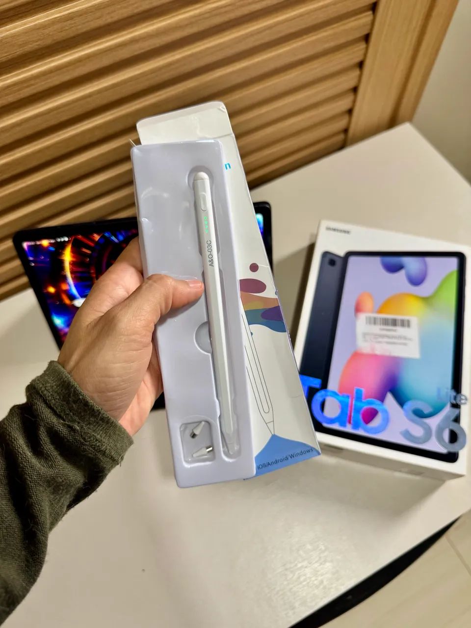 Tablet Tab S6 lite Seminovo  - Foto 3