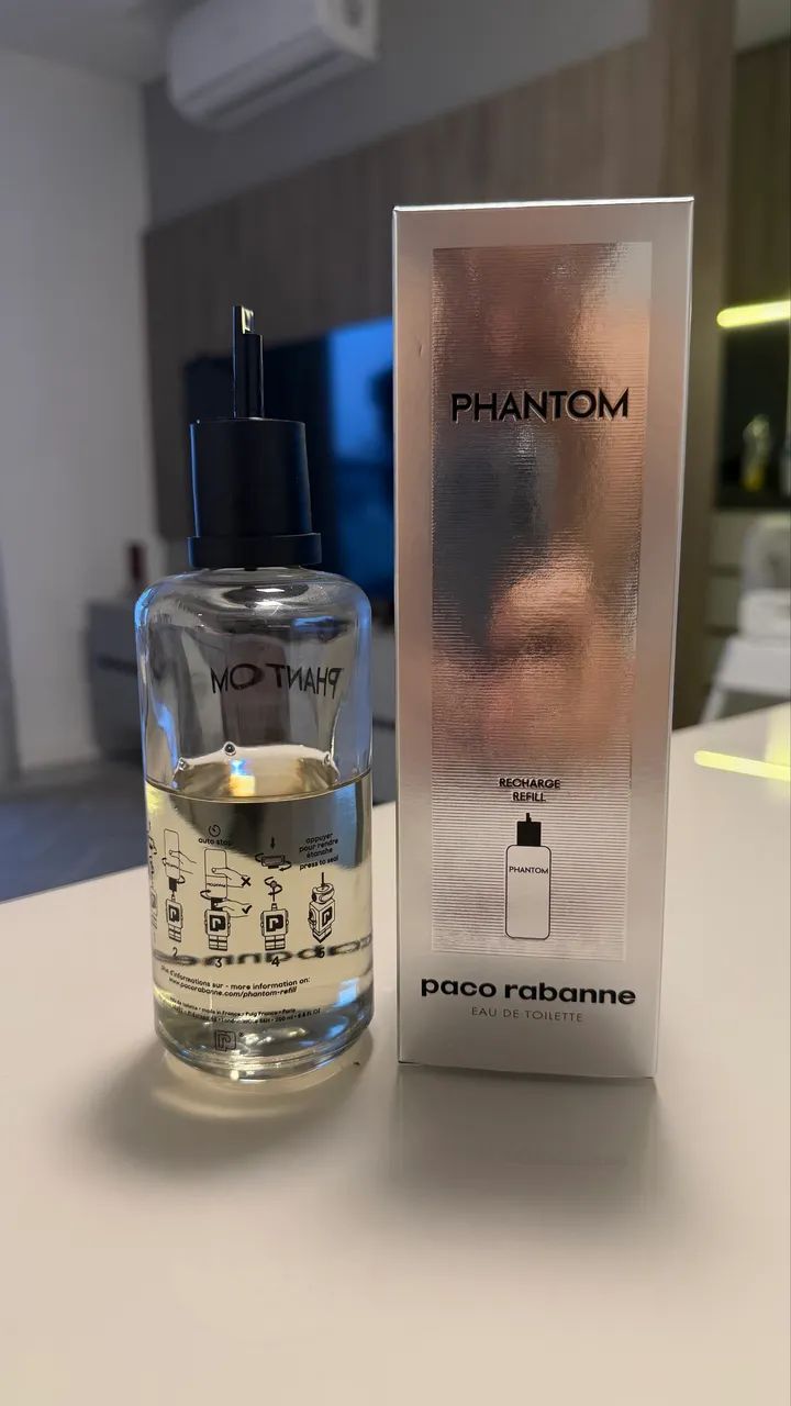 Refil Paco Rabanne Phantom edt 200ml - Foto 3