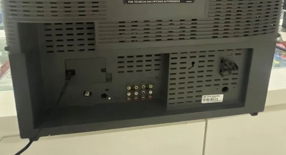 Tv crt tubo retrogamer Panasonic 29 polegadas com controle remoto  - Foto 5