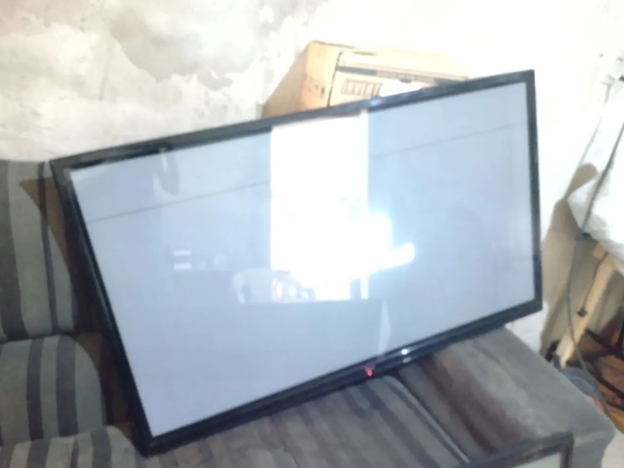 2-tvs LG 50 polegadas plasma 50PB560B para conserto ou retirada de peças.450 RS...ou troco - Foto 3