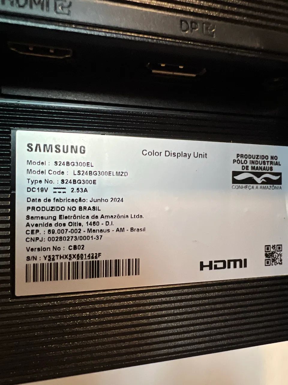 Monitor Samsung Odyssey 24P seminovo - Foto 4