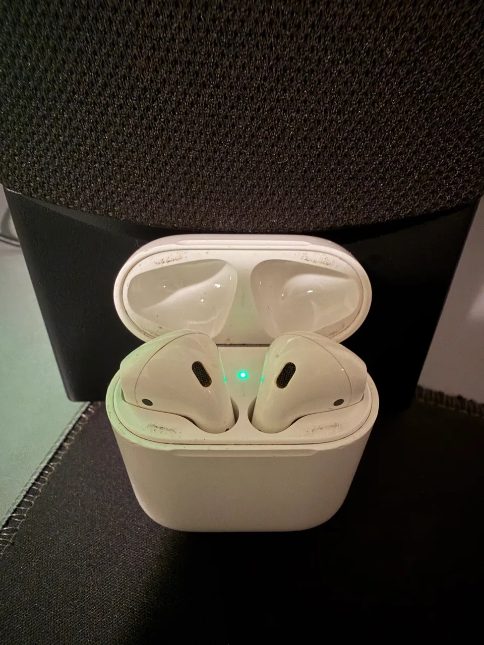 エアポッド AirPods 2 geração Original Apple + Caixa e Cabo - Fones de Ouvido