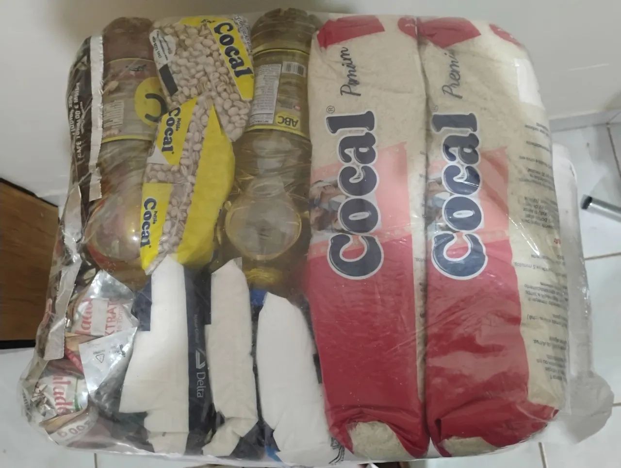Cesta média da cocal 