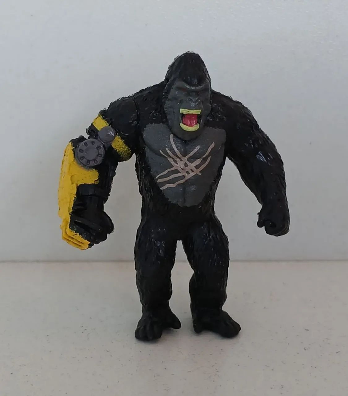 BONECO MINIATURA KING KONG MONSTRO GODZILLA