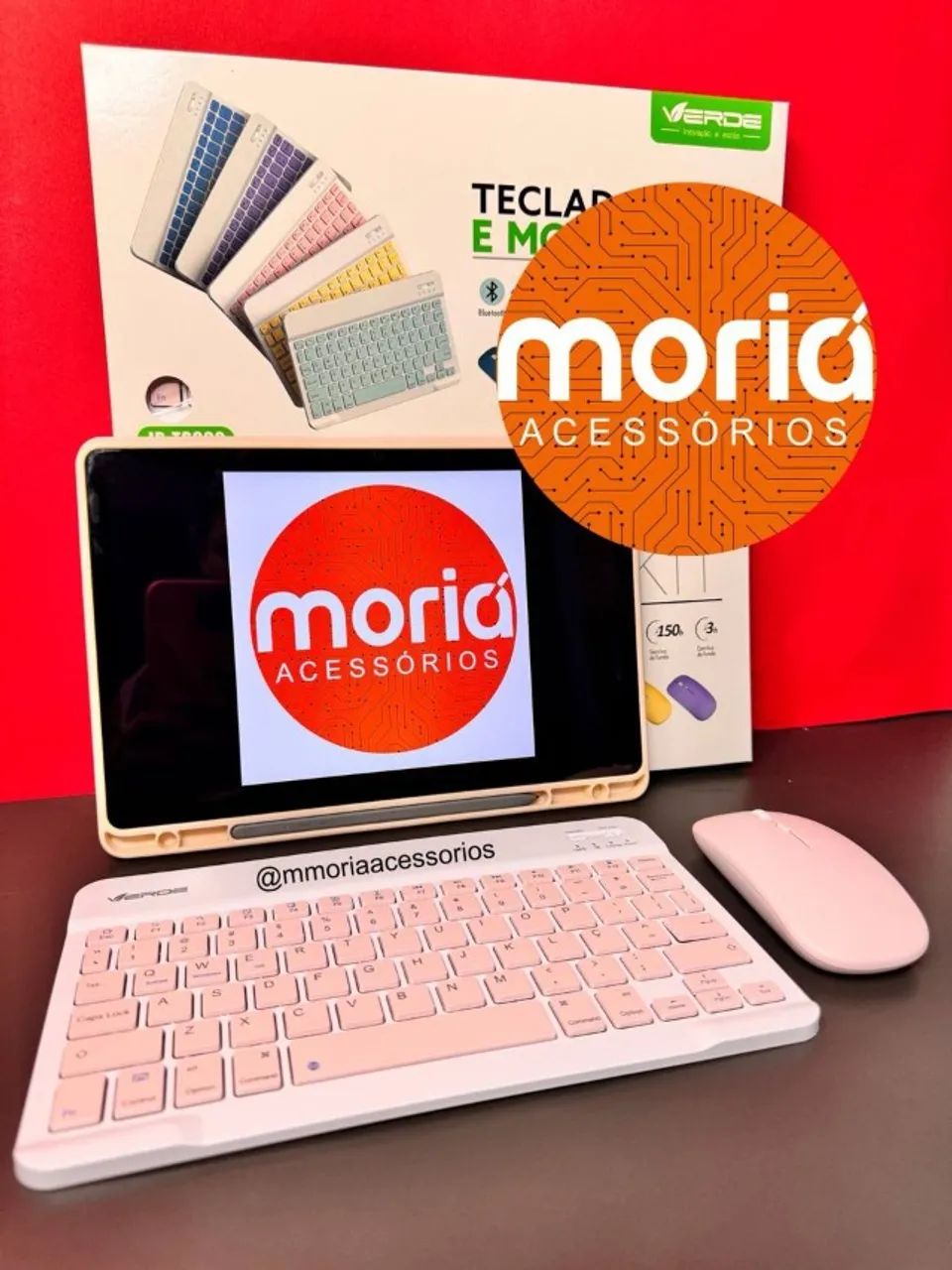 Kit Teclado e Mouse Bluetooth - Foto 3