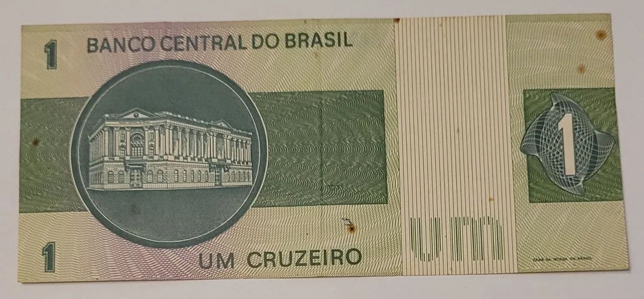 1 Cruzeiro (Efígie da República) - Foto 2