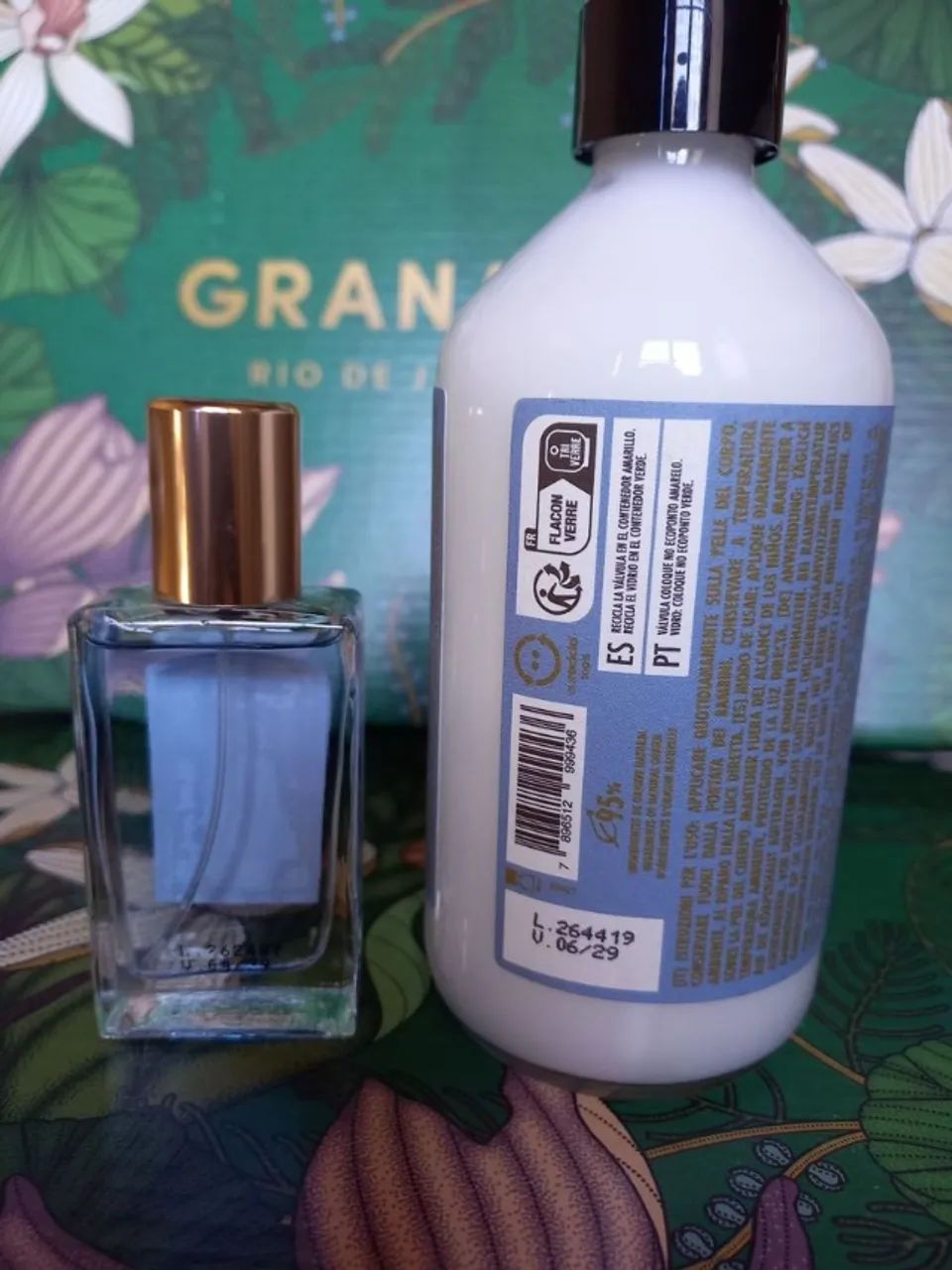 kit granado infusão botânica perfume 25ml e hidratante 240ml - Foto 4