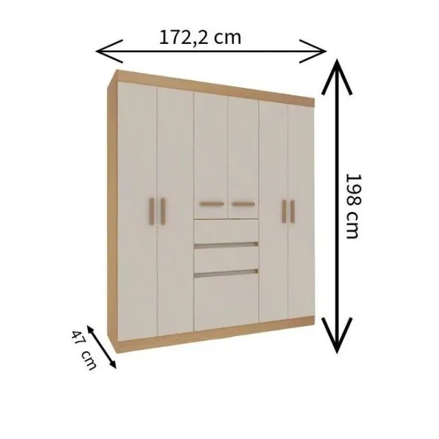 Roupeiro Berna (Pagamento no ato da entrega) - Foto 2