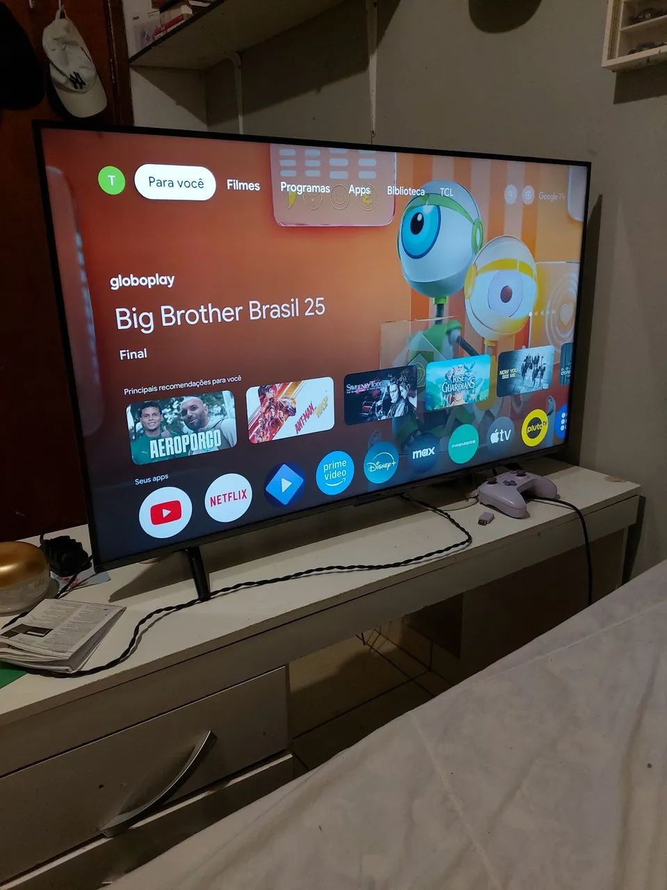 TV TCL P755 4K  HDR10+ DOLBY VISION 43 POLEGADAS - CAIXA - NOTA FISCAL- - Foto 2