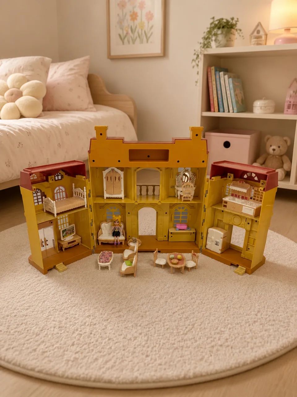 Mini casinha boneca (Polly, Barbie, silvanian families) - Foto 3