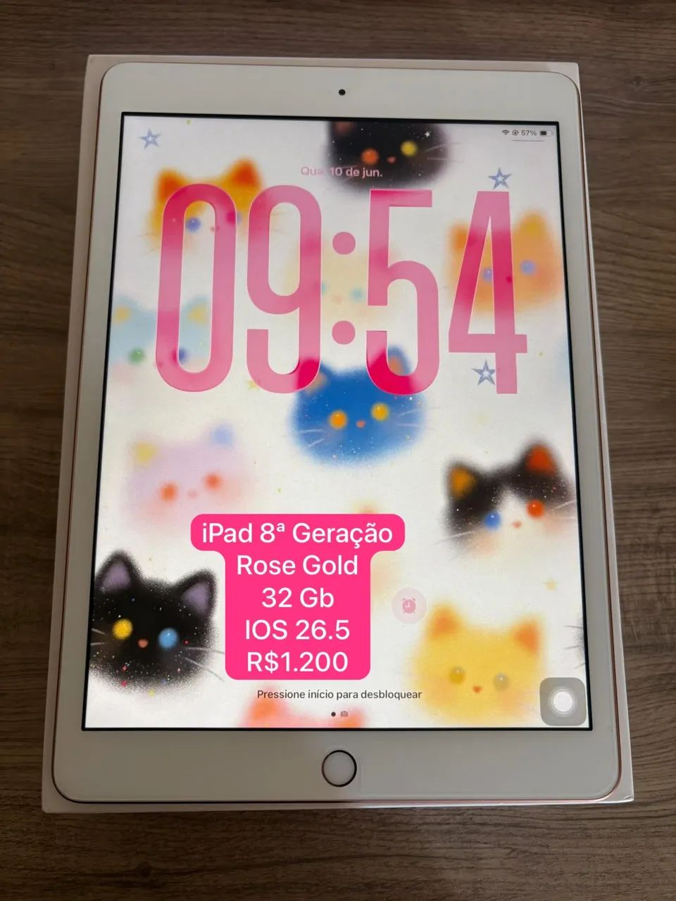 iPad 8ª Geração 32GB Rose Gold RJ - Tablets e E-Readers - Praça