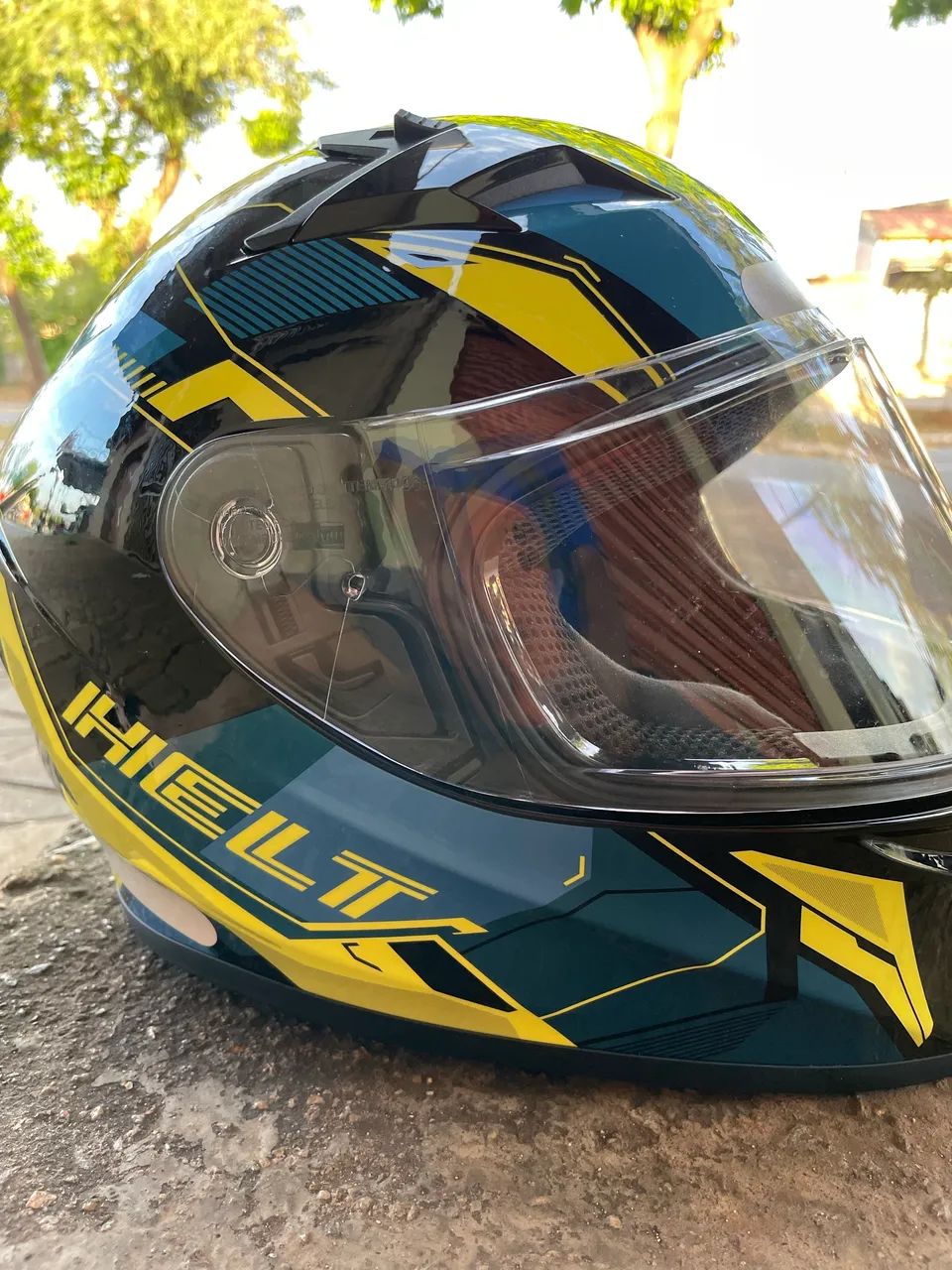 Capacete Helt 1mes de uso top - Foto 5