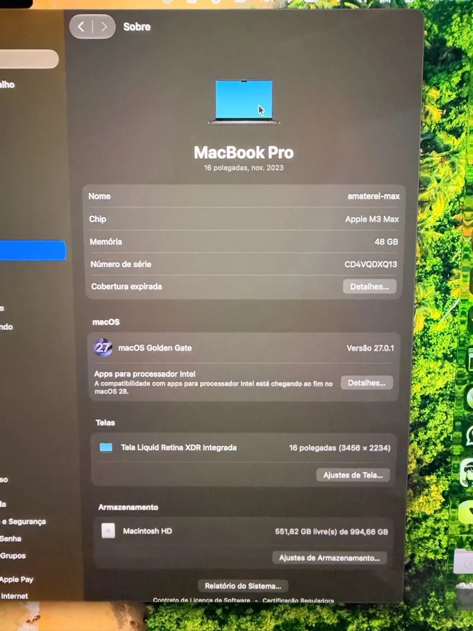 MacBook M3 MAX 48GB - Foto 3