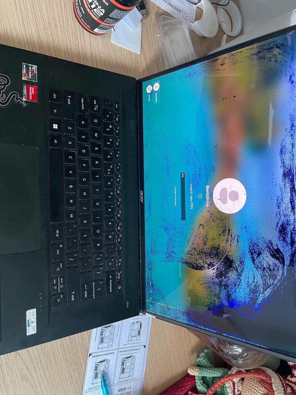 Notebook acer 1TB 16gb(ram) Ryzen 7 - Foto 5