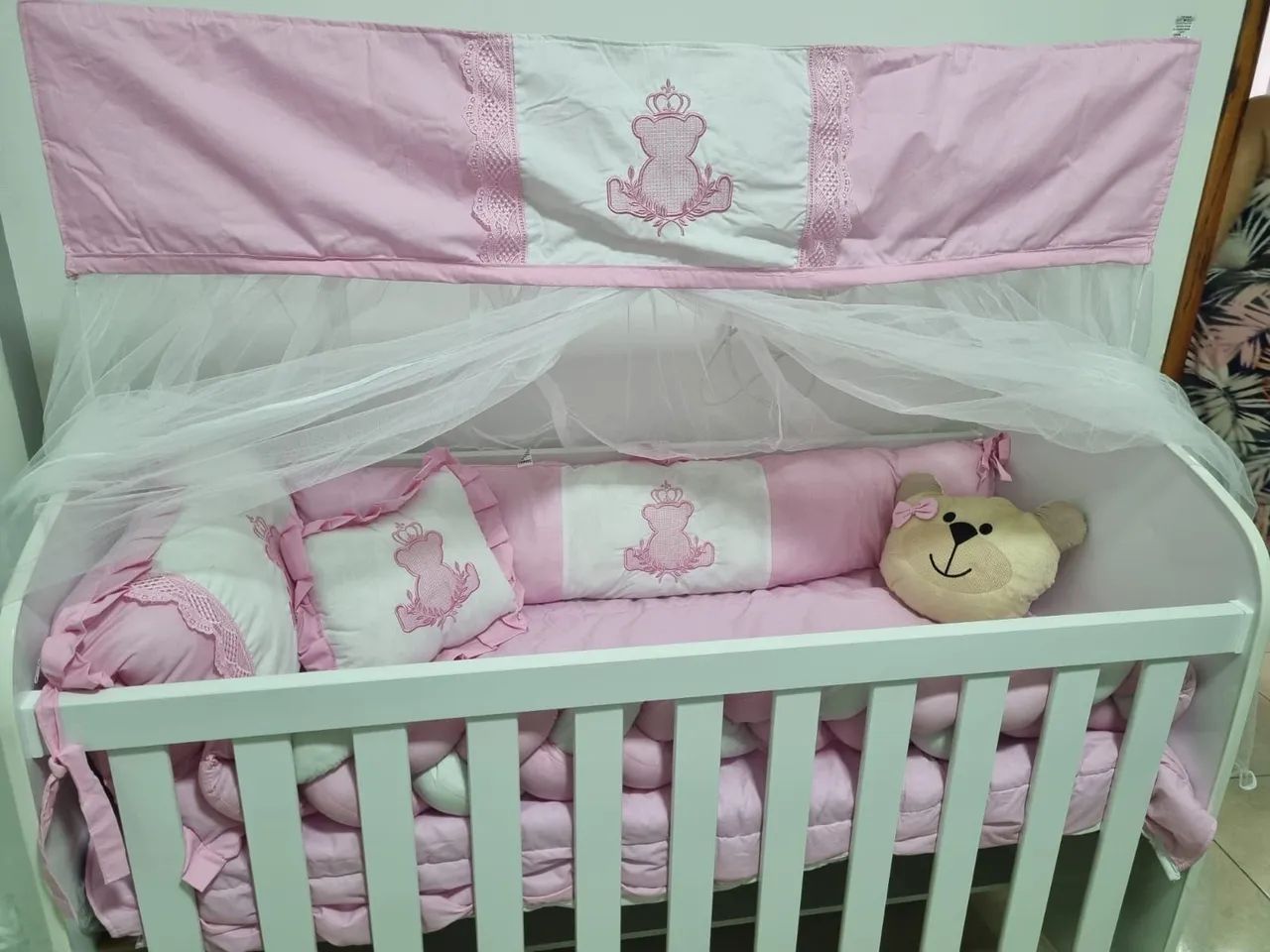Kit de berço completo Menina