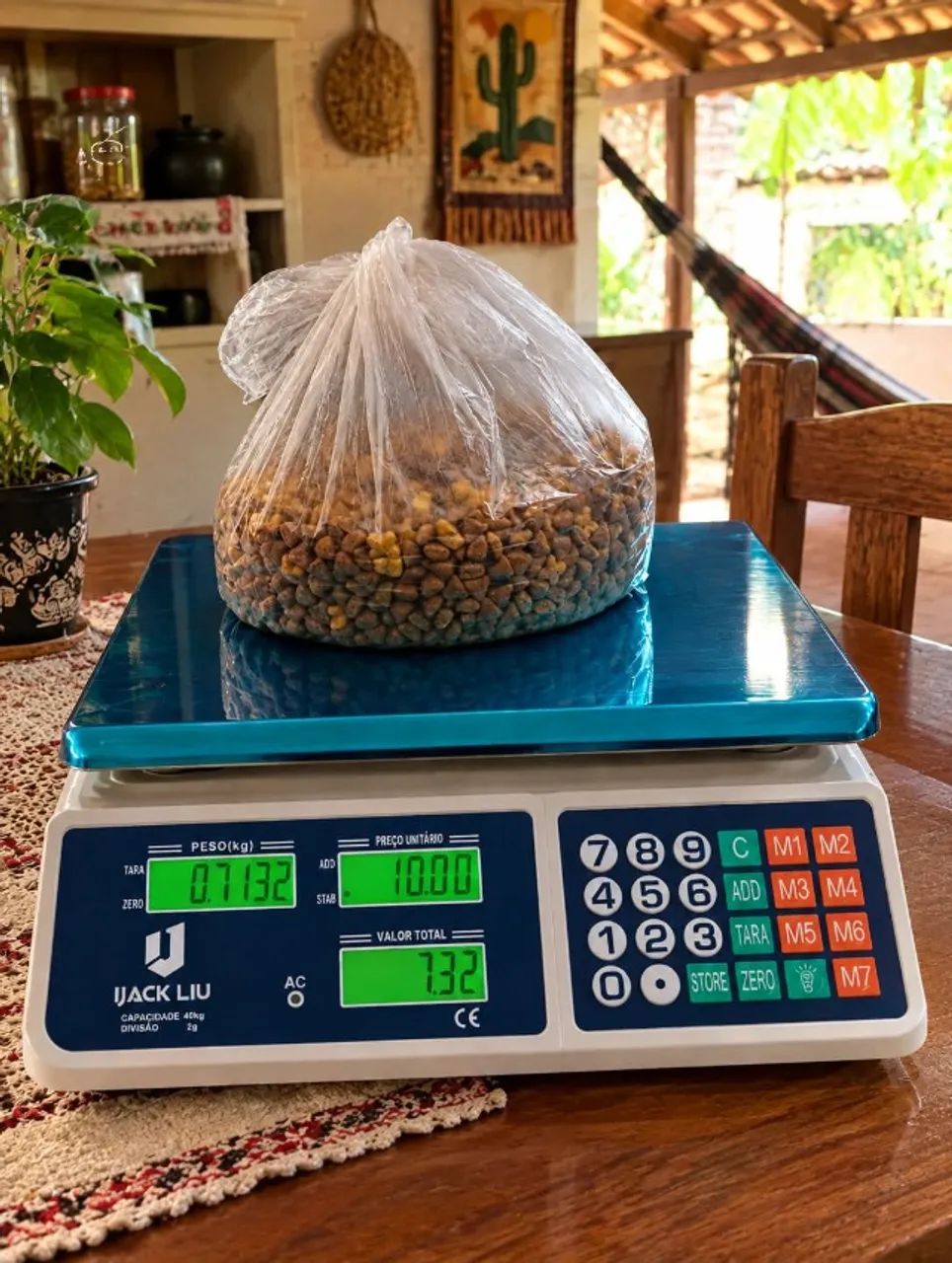 Balança Comercial Digital 40kg Bivolt Prof. Black Fé/miss para seu comerçio