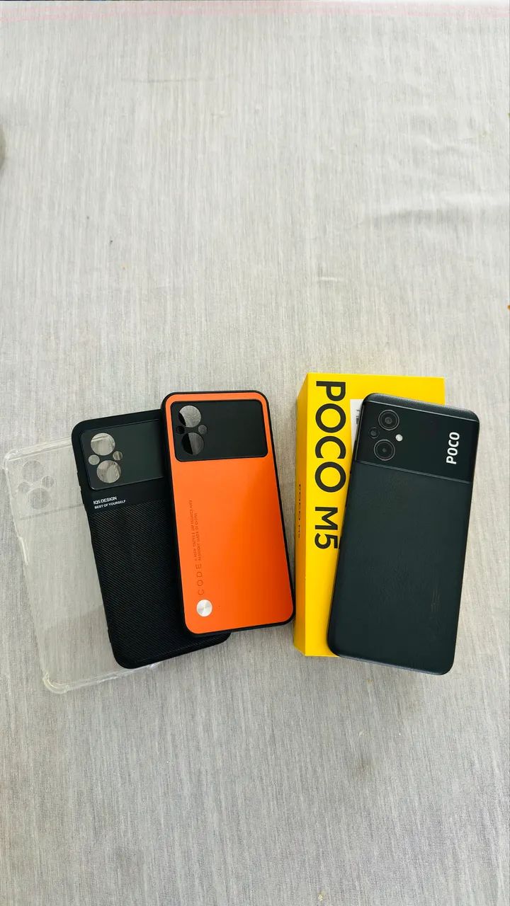 Smartphone Xiaomi POCO M5 Black - Foto 4