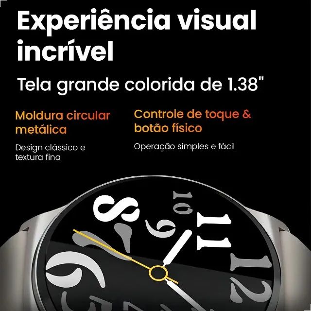 Smartwatch Haylou Solar Lite Relógio Android - Foto 5