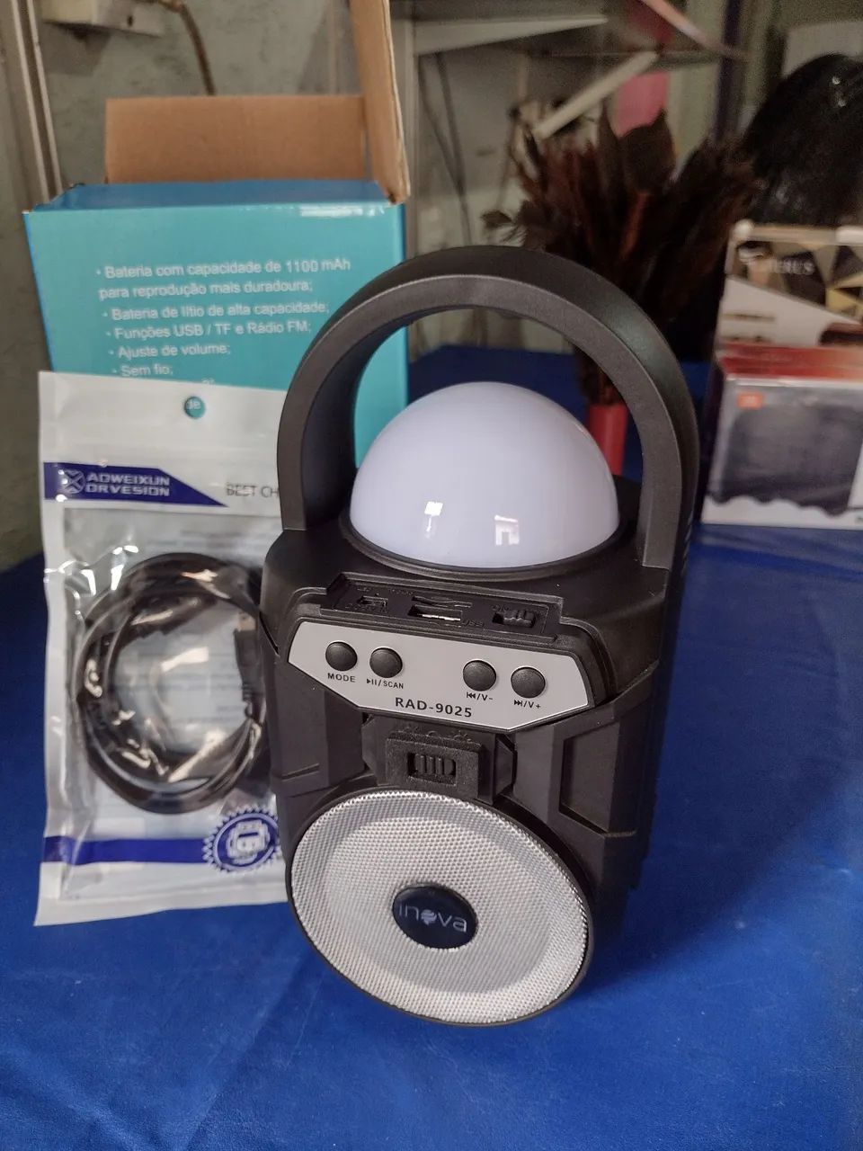 Caixinha de som 