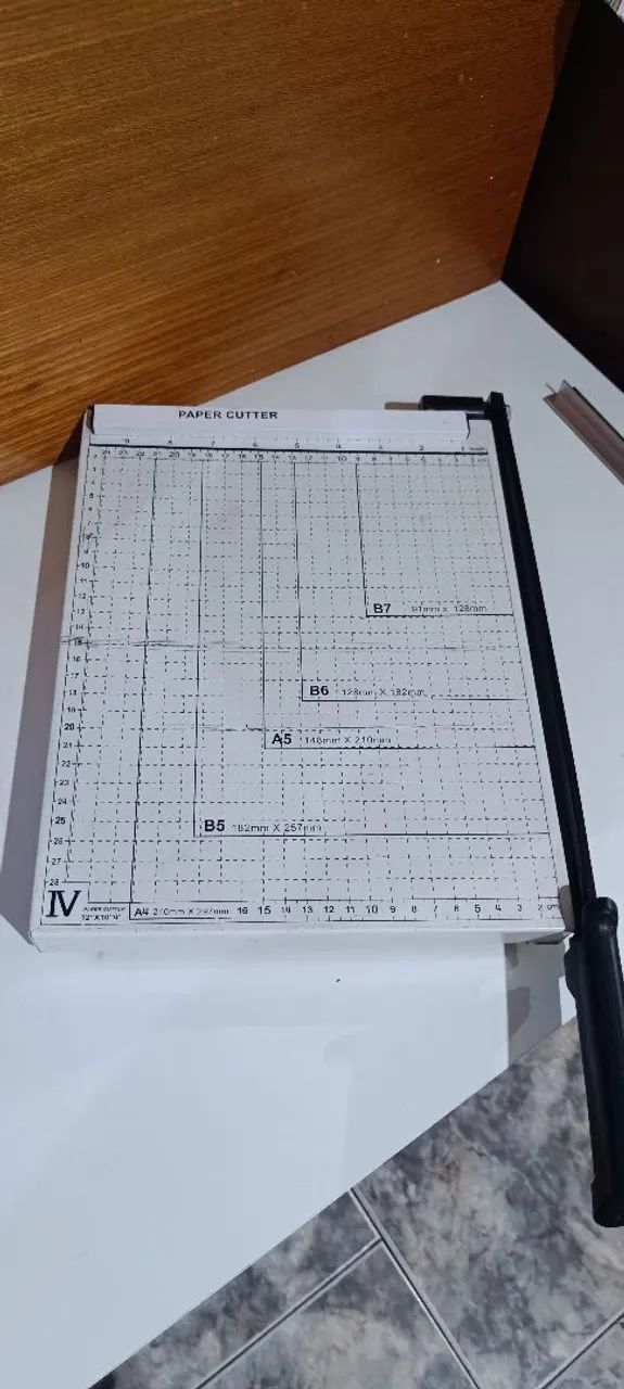Vendo guilhotina manual 