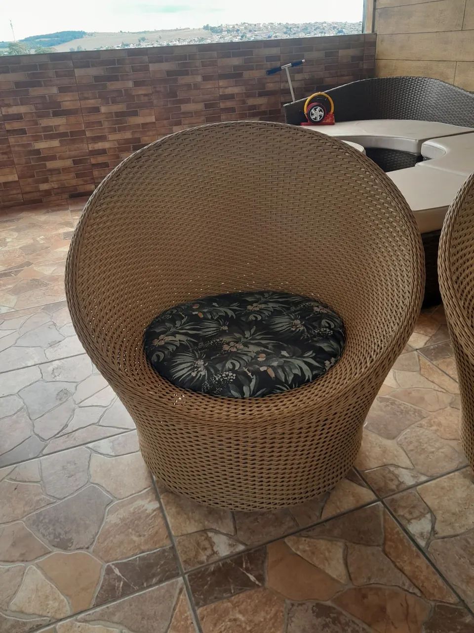 Conjunto de 2 chaise em fibra sintetica  - Foto 5
