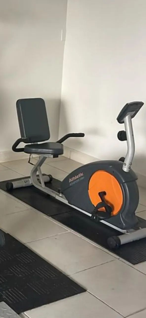 M- BICICLETA HORIZONTAL. BICICLETA ERGOMÉTRICA. PARCELAMENTO EM 12X. PREÇO DE OPORTUNIDADE