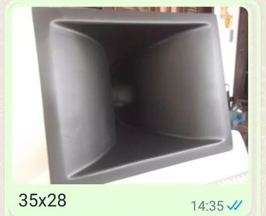 Cornetas em fibra de vidro 