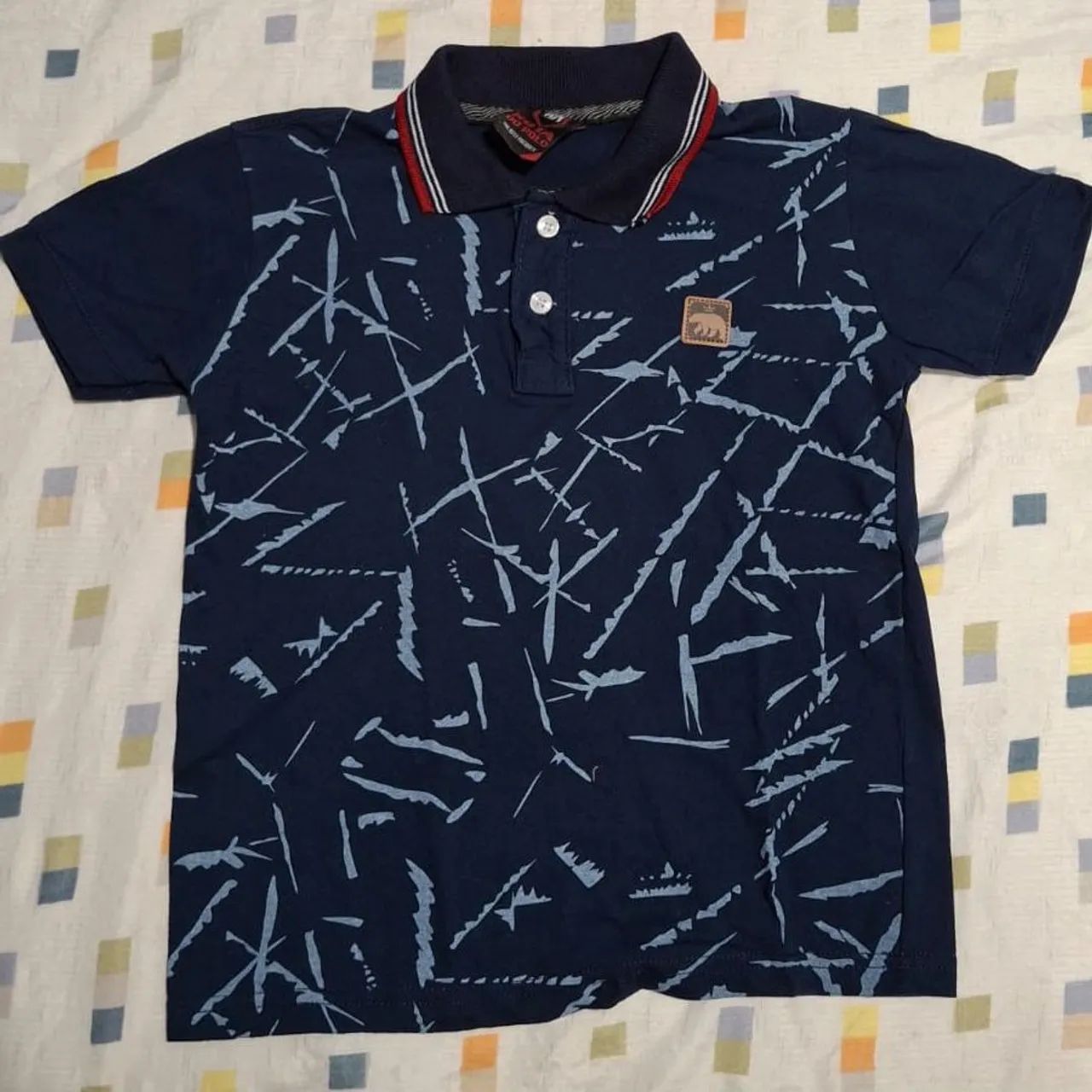 Camisa Polo Infantil Algodão - Foto 2