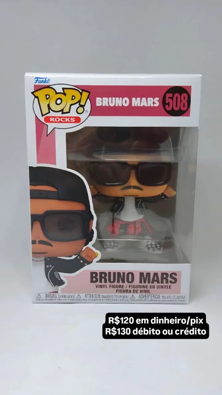 Funko Pop Bruno Mars 508
